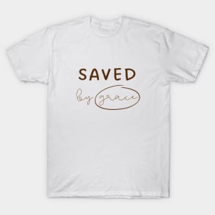 Saved by Grace - Christian Apparel T-Shirt